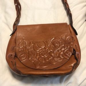 Lucky Brand Leather Crossbody Purse